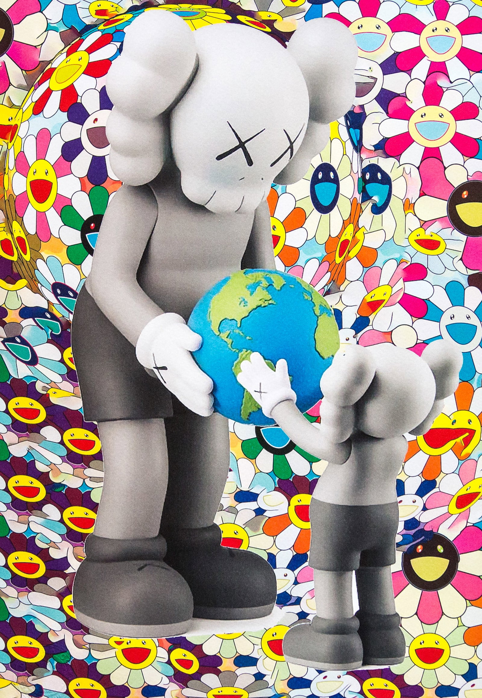 DEATH NYC SIGNED FINE ART PRINT W/COA: DEATH NYC Signed Fine Art Print with COA , DEATH NYC is a New York City-based street artist. Her pseudonym is an acronym for 'Don't Easily Abandon the Hope'. Print is blind stamped, comes with