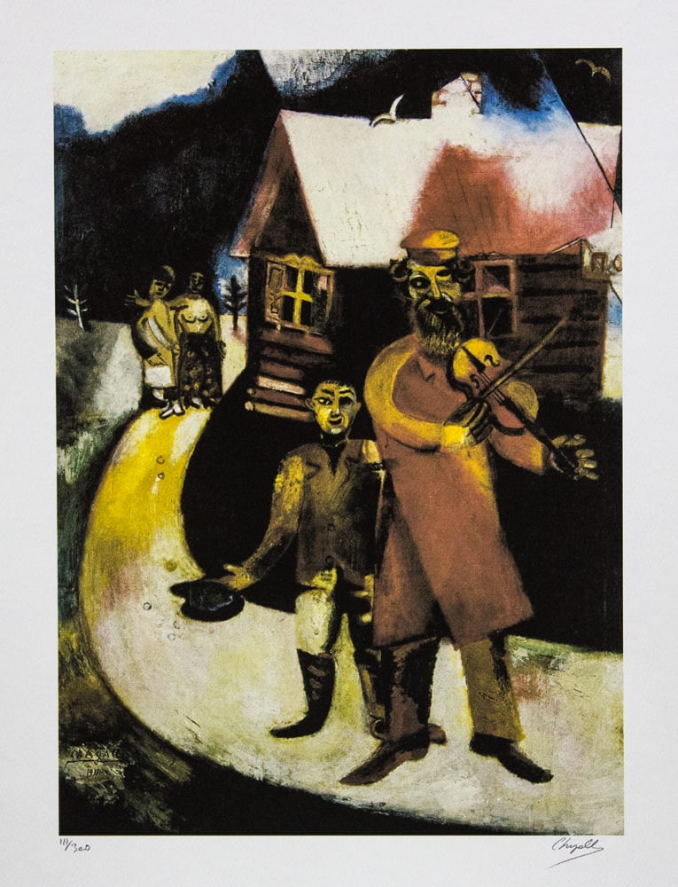 Marc Chagall 'The Fiddler 1914' (1 of 5)