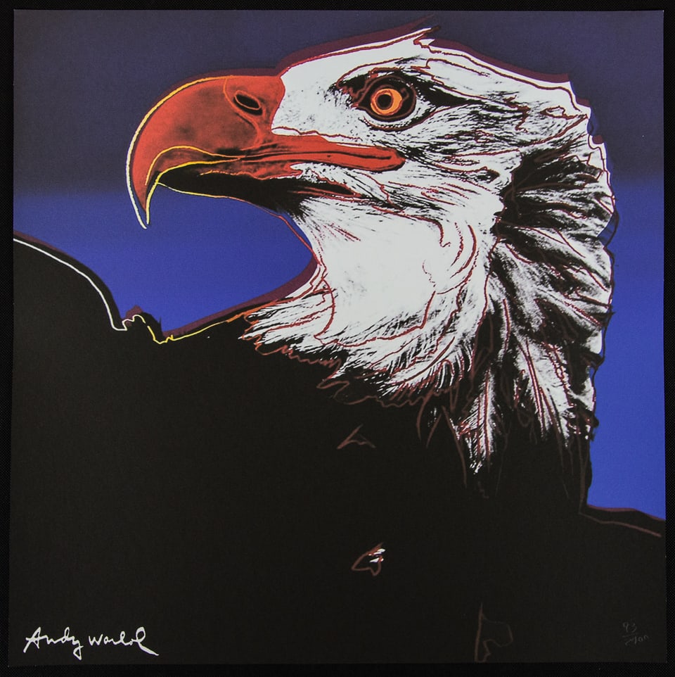 Andy Warhol 'Bald Eagle' (1 of 4)