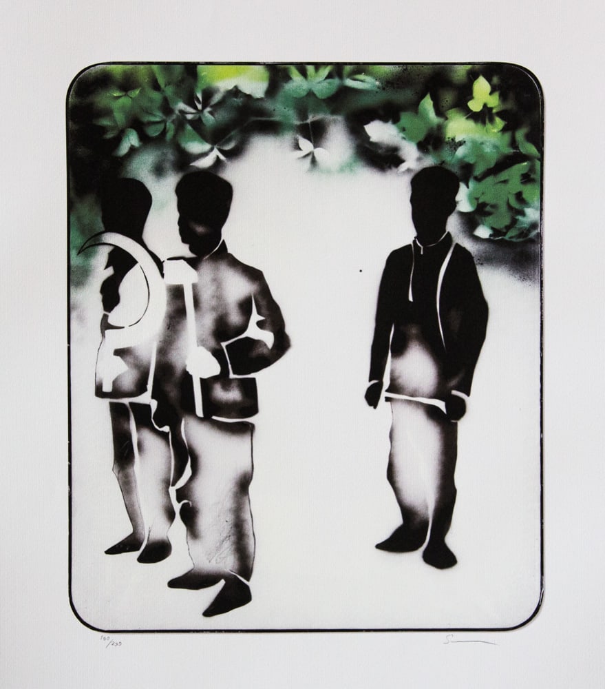 Mario Schifano 'Compagni' (1 of 6)