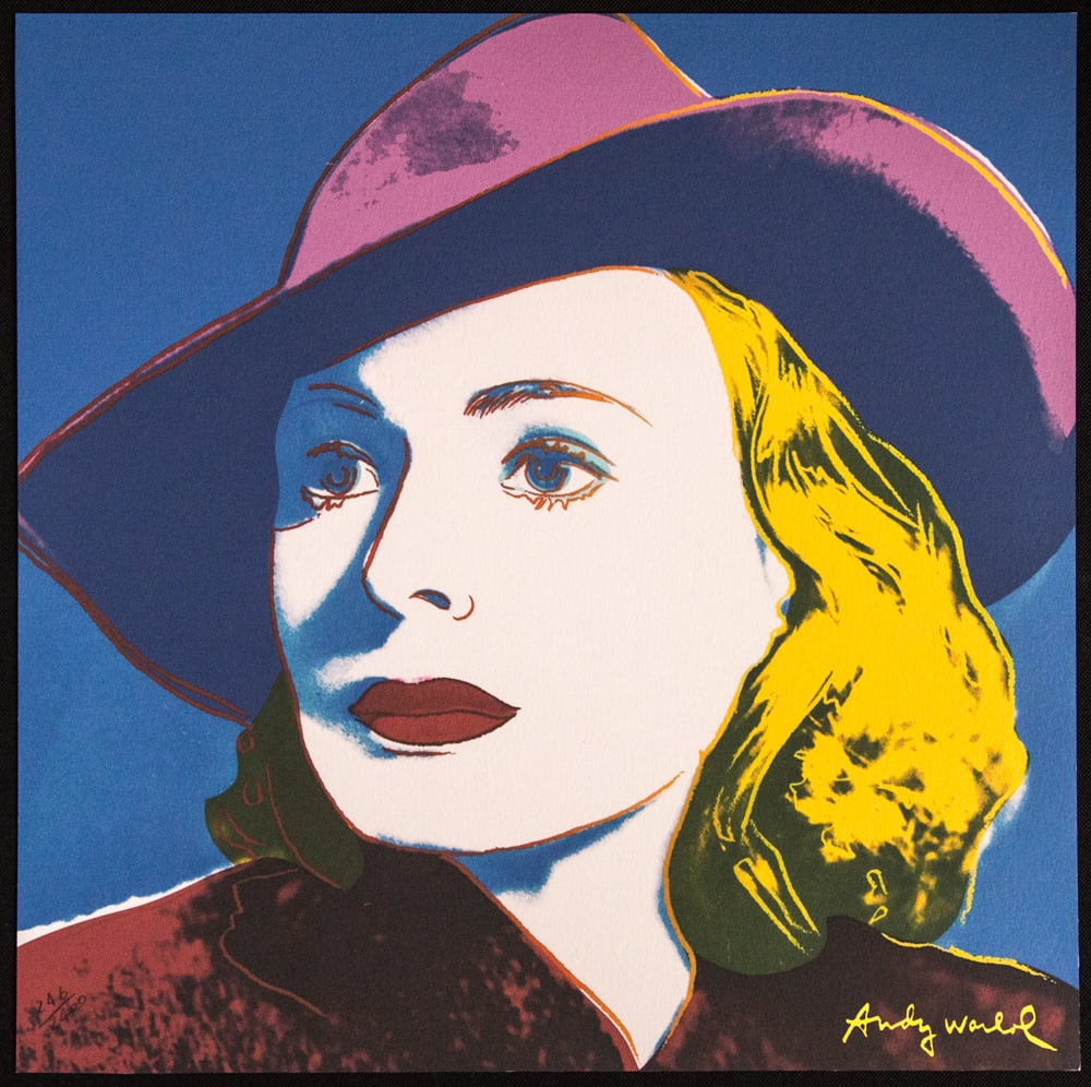Andy Warhol 'Ingrid Bergman' (1 of 4)