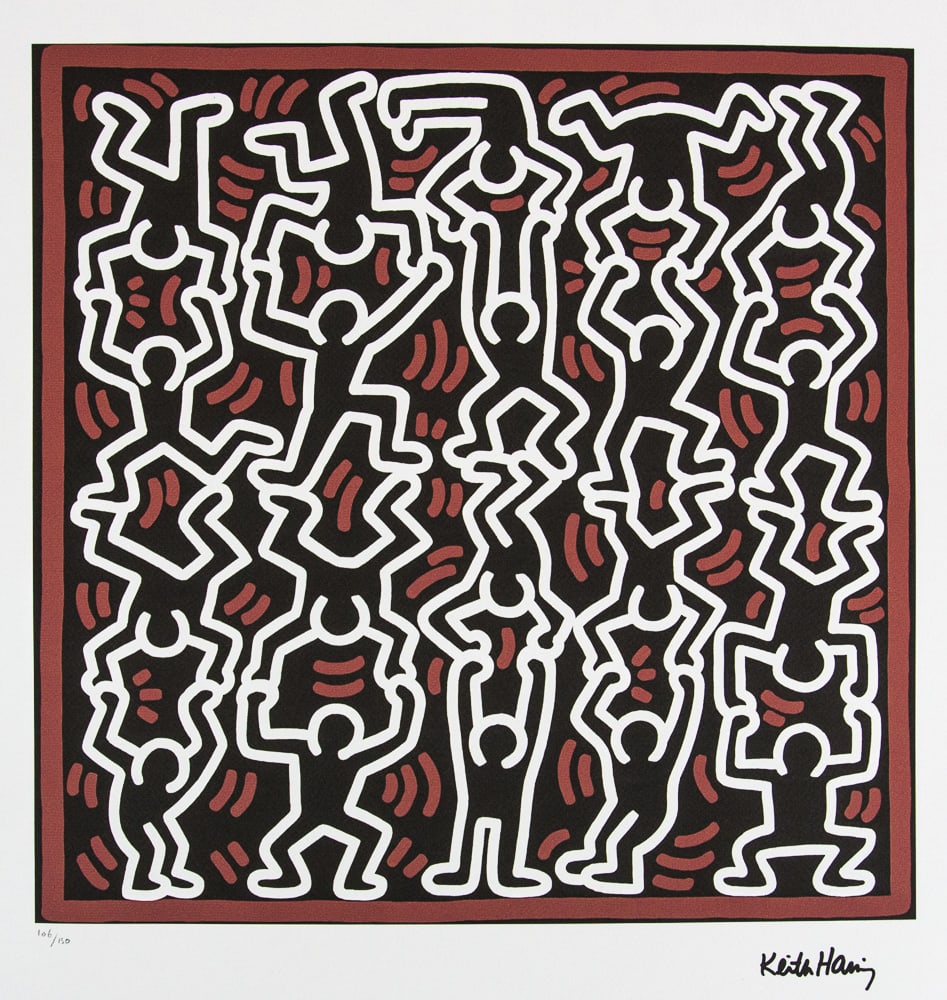 Keith Haring, Untitled (1 of 6)