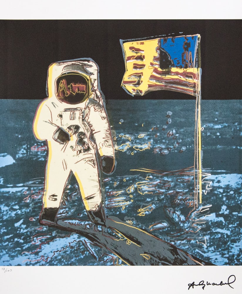 Andy Warhol 'Moonwalk' (1 of 6)