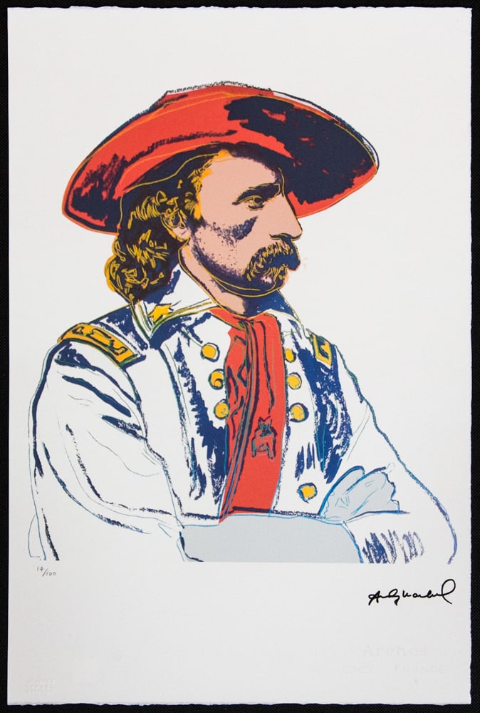 Andy Warhol 'General Custer' - 2