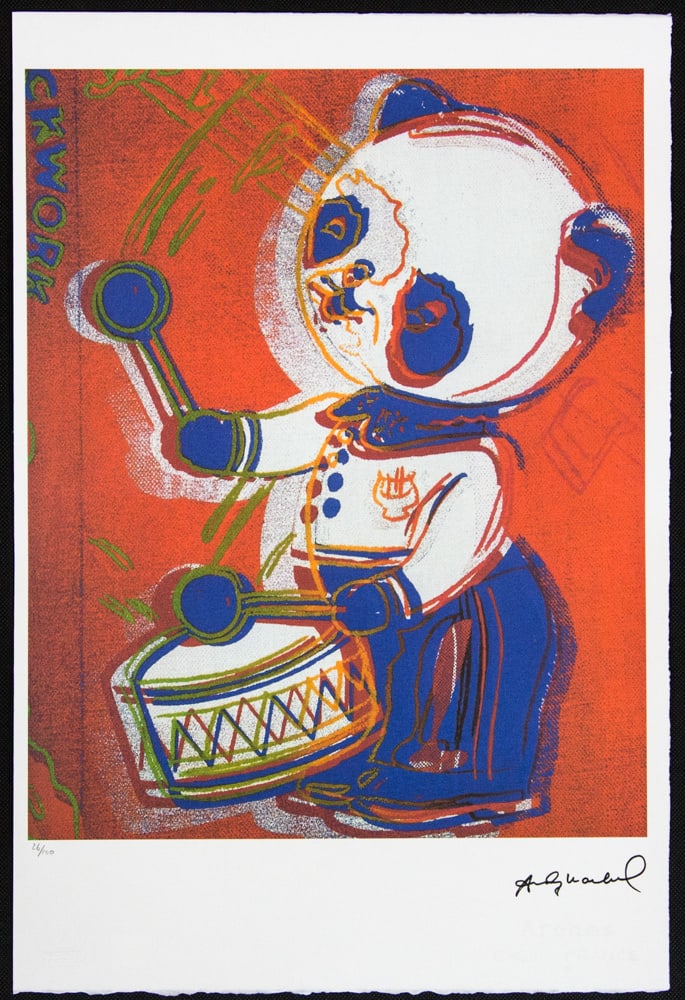 Andy Warhol 'Clockwork Panda' - 2
