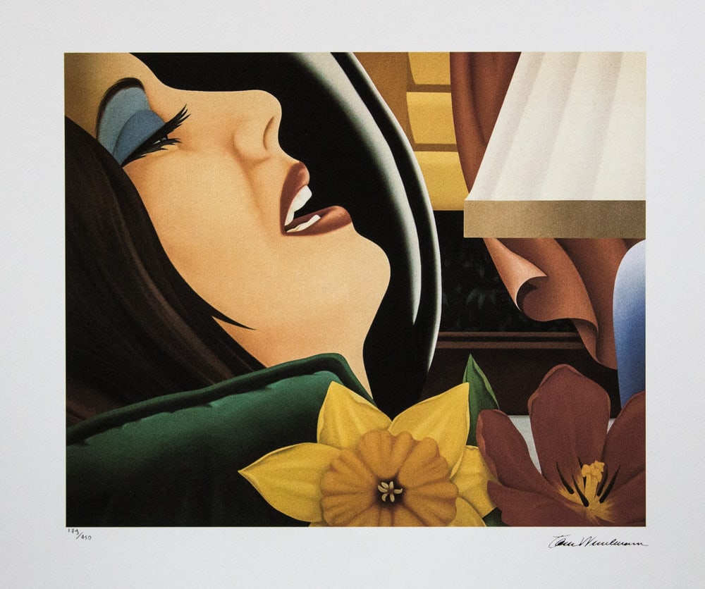 Tom Wesselmann 'Bedroom Face': Tom Wesselmann (after) 'Bedroom Face' offset lithography, limited edition of 450, sheet size 50 x 70 cm, plate signed bottom right, numbered with pencil bottom left 179/450, cotton paper, bottom