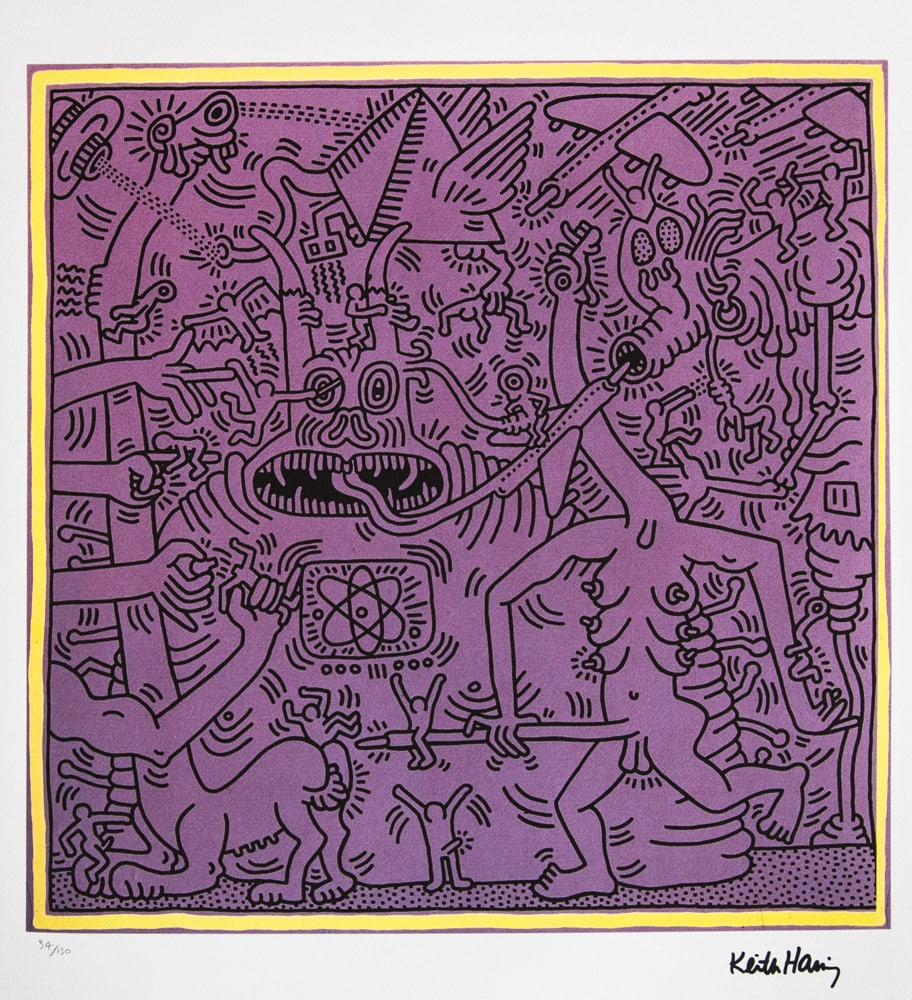 Keith Haring, Untitled (1 of 6)