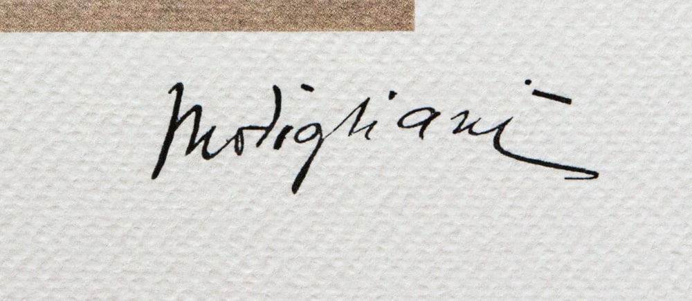 Amadeo Modigliani 'Portrait' - 4