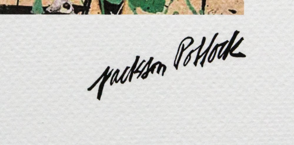 Jackson Pollock 'Number 16' - 4