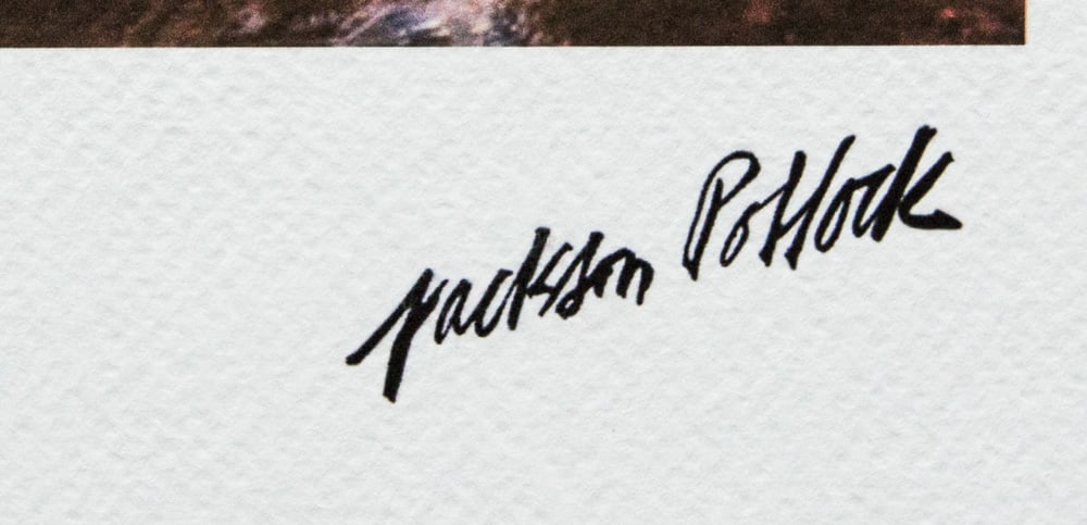 Jackson Pollock 'The Flame' - 3