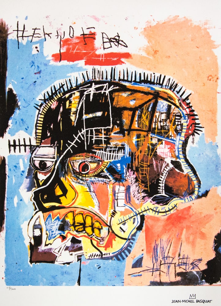 Jean-Michel Basquiat 'Skull' (1 of 5)