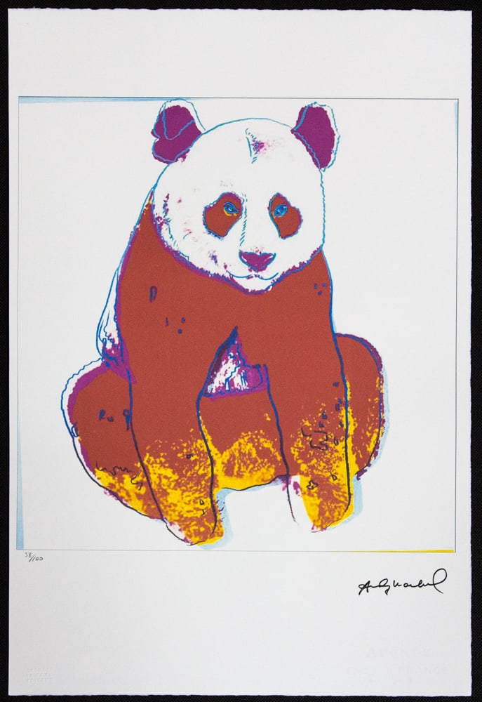 Andy Warhol 'Giant Panda' - 2