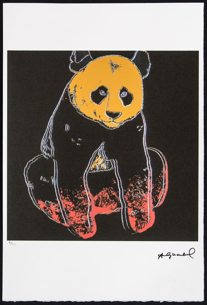 Andy Warhol 'Giant Panda' - 2