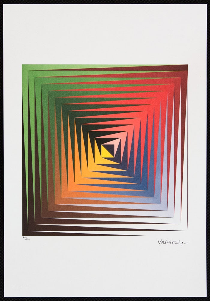 Victor Vasarely 'Vonal Prim' - 2