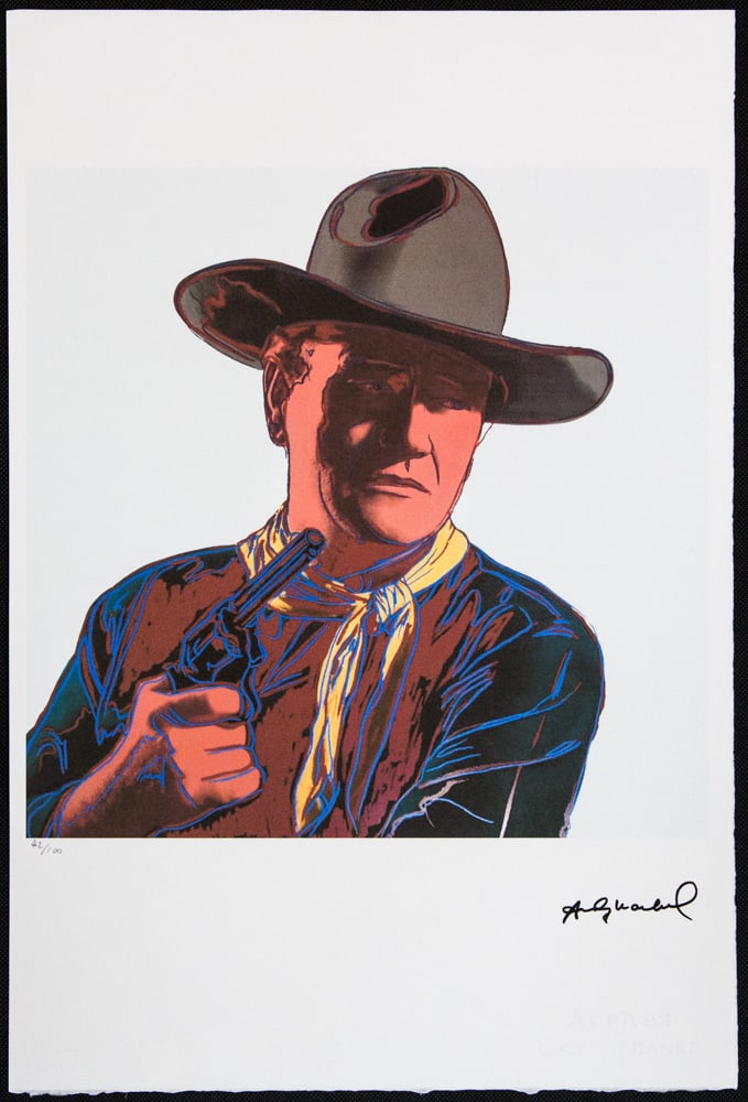 Andy Warhol 'John Wayne' - 2