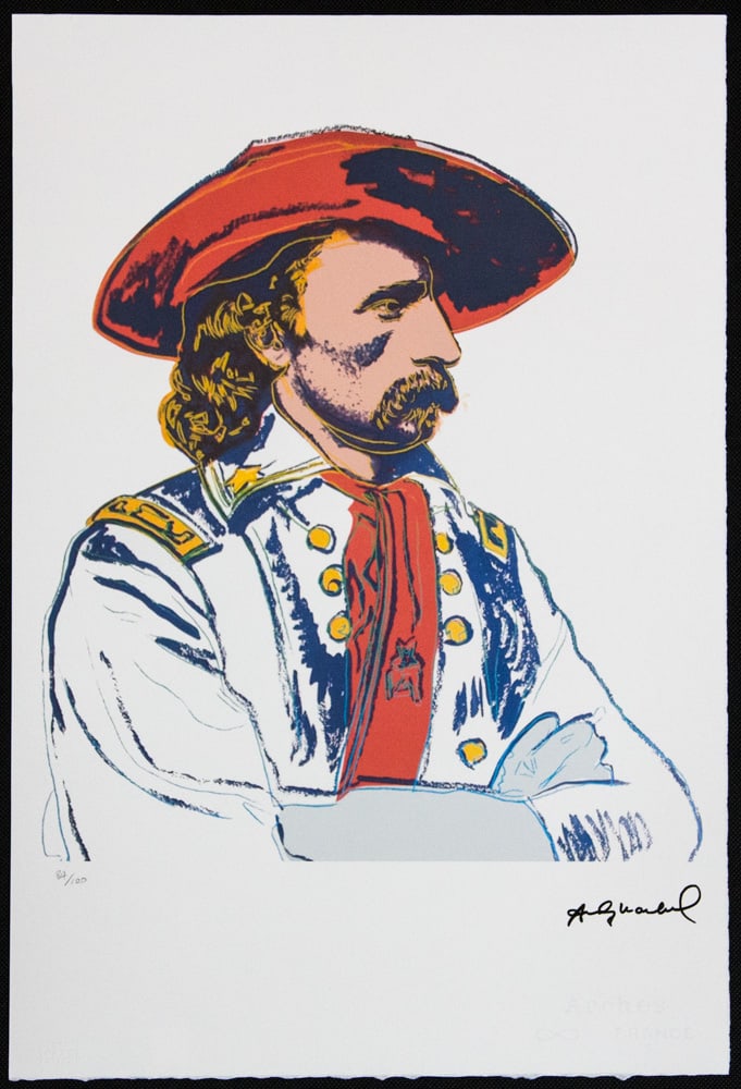 Andy Warhol 'General Custer' - 2