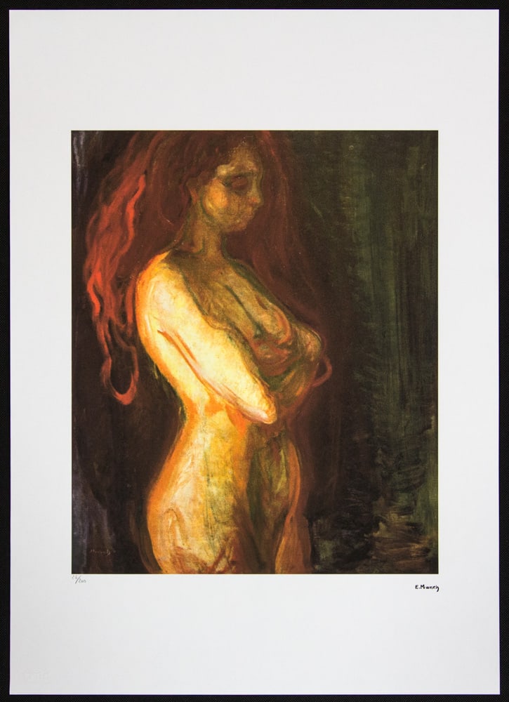 Edvard Munch 'Nude' - 2
