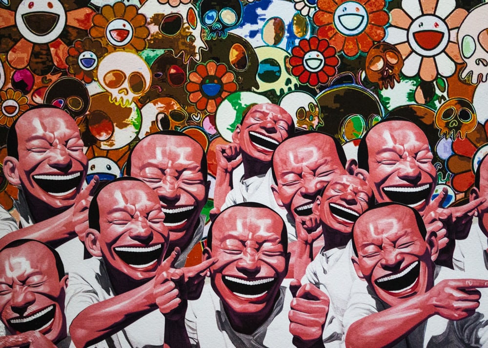 DEATH NYC SIGNED FINE ART PRINT W/COA: DEATH NYC Signed Fine Art Print with COA , DEATH NYC is a New York City-based street artist. Her pseudonym is an acronym for 'Don't Easily Abandon the Hope'. Print is blind stamped, comes with