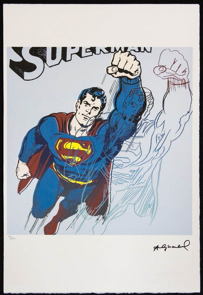 Andy Warhol 'Superman' - 2