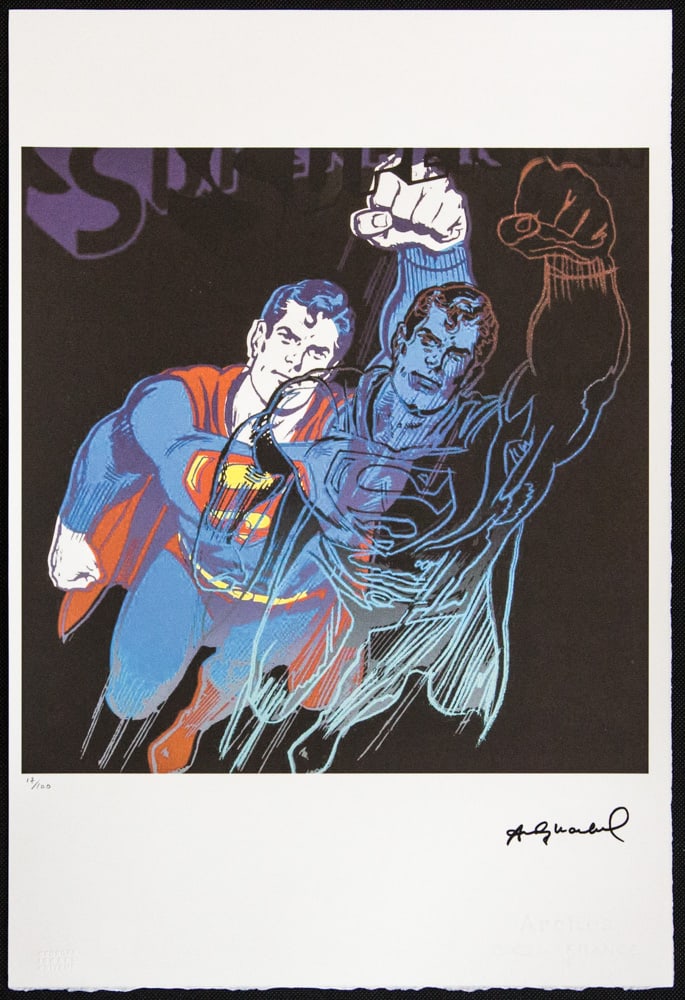Andy Warhol 'Superman' - 2