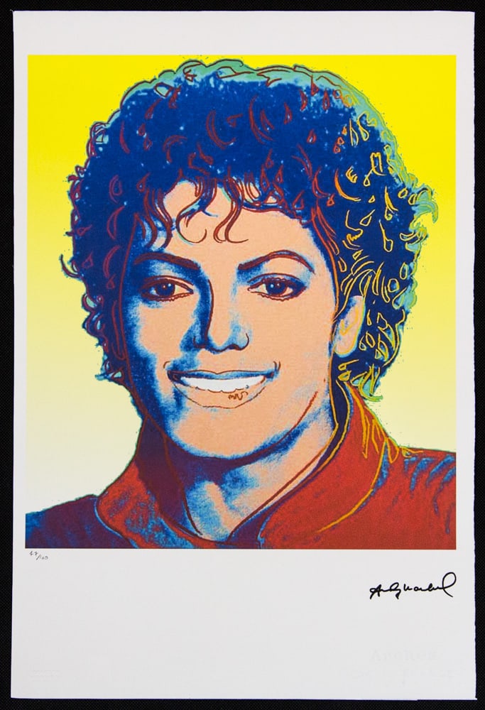 Andy Warhol 'Michael Jackson' - 2