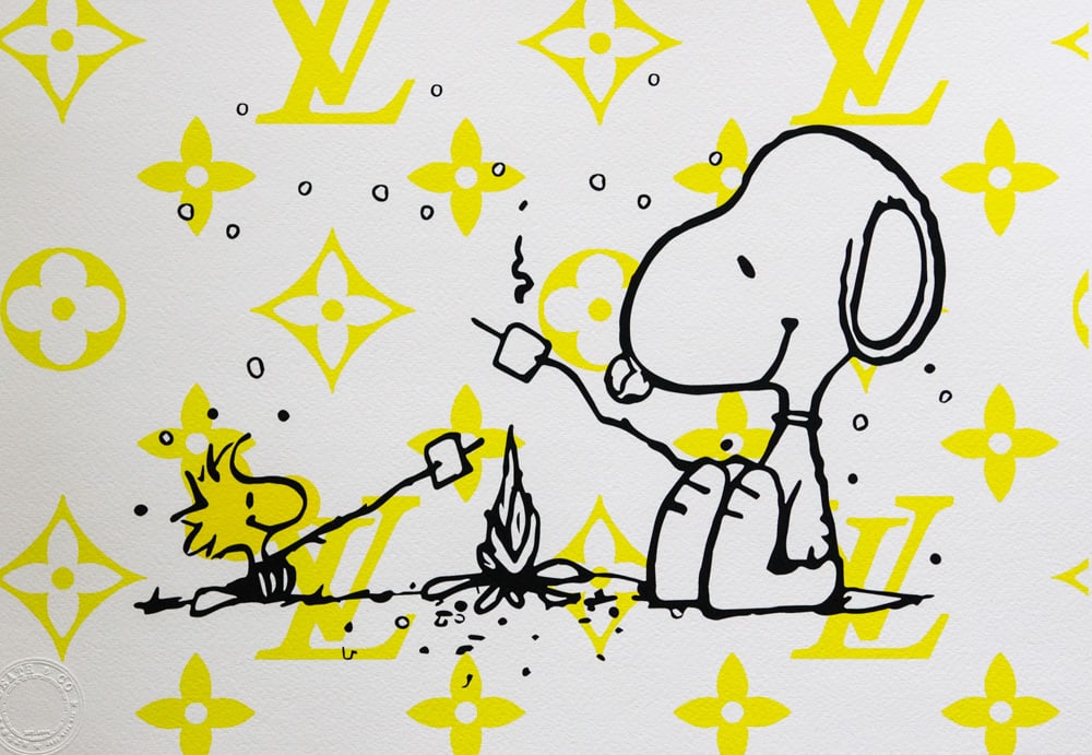 DEATH NYC SIGNED FINE ART PRINT W/COA: DEATH NYC Signed Fine Art Print with COA , DEATH NYC is a New York City-based street artist. Her pseudonym is an acronym for 'Don't Easily Abandon the Hope'. Print is blind stamped, comes with