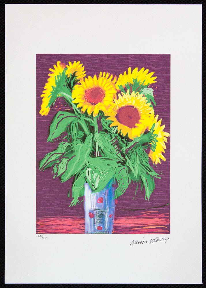 David Hockney 'Sunflowers' - 2