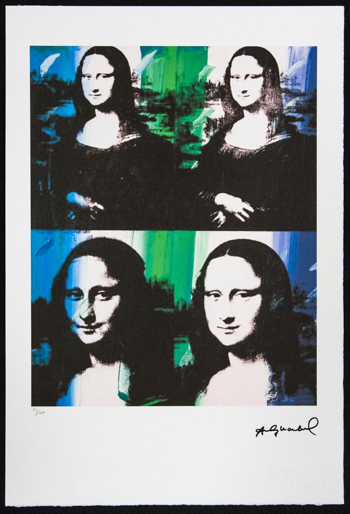 Andy Warhol 'Mona Lisa' - 2