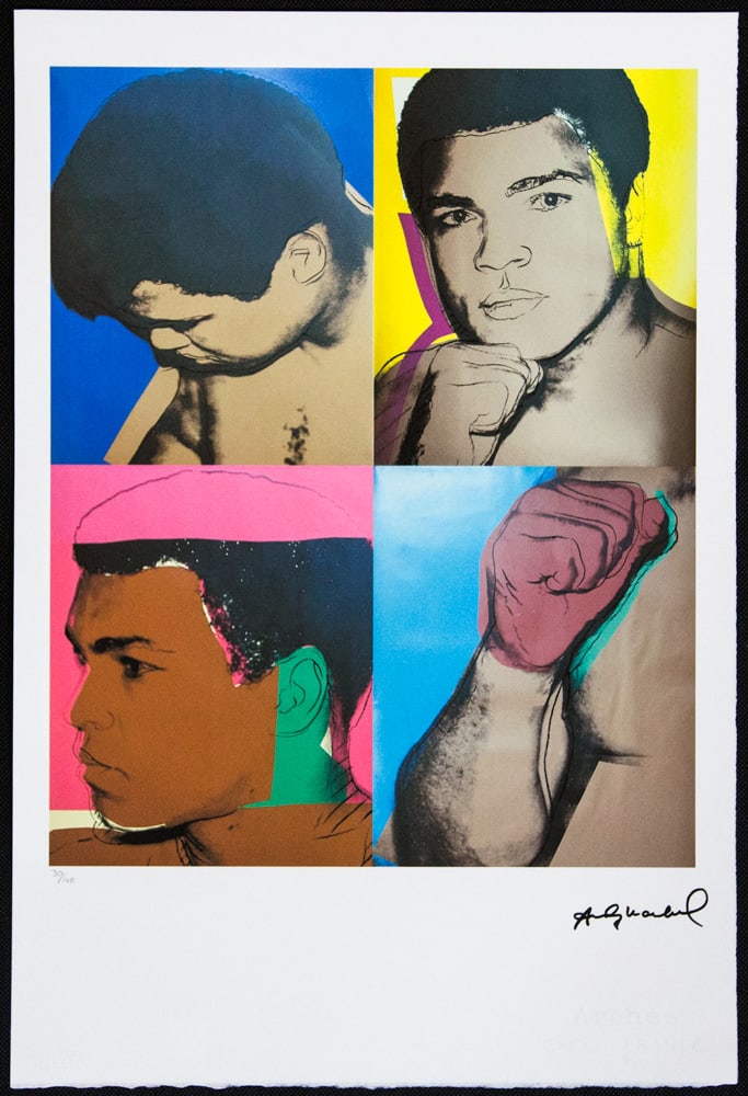 Andy Warhol 'Muhammad Ali' - 2
