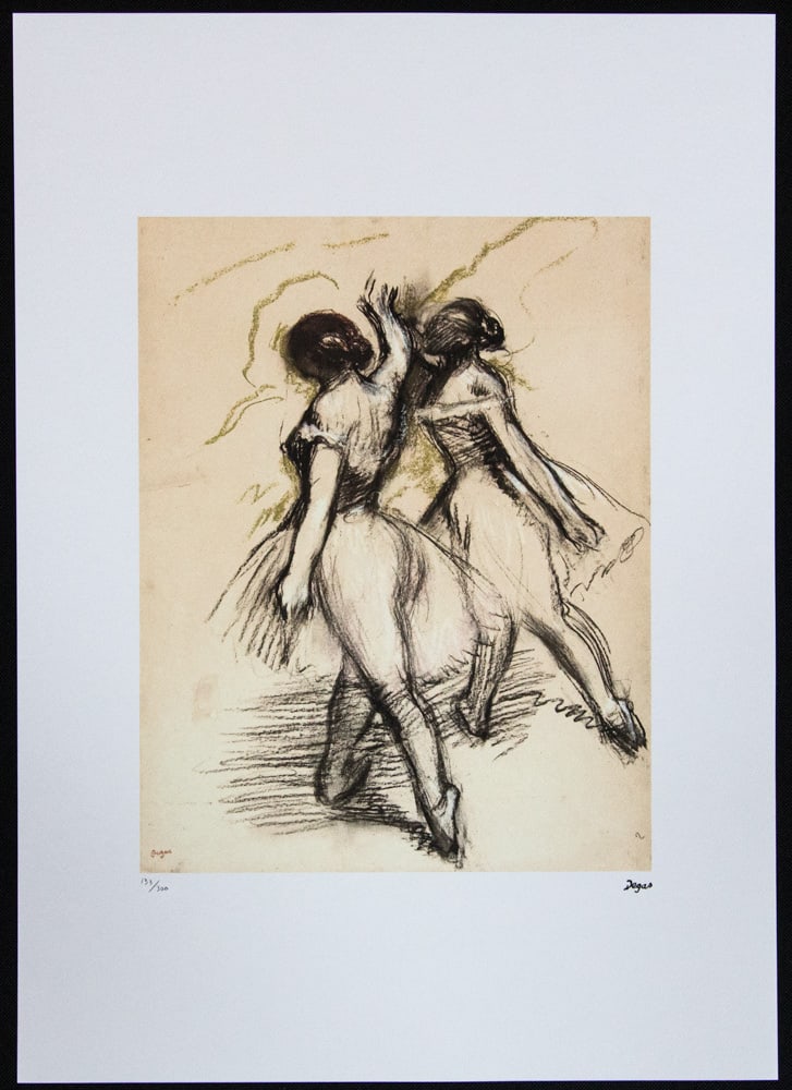 Edgar Degas 'Two Dancers' - 4