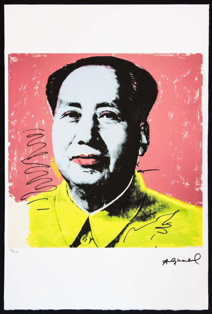 Andy Warhol 'Mao' - 2