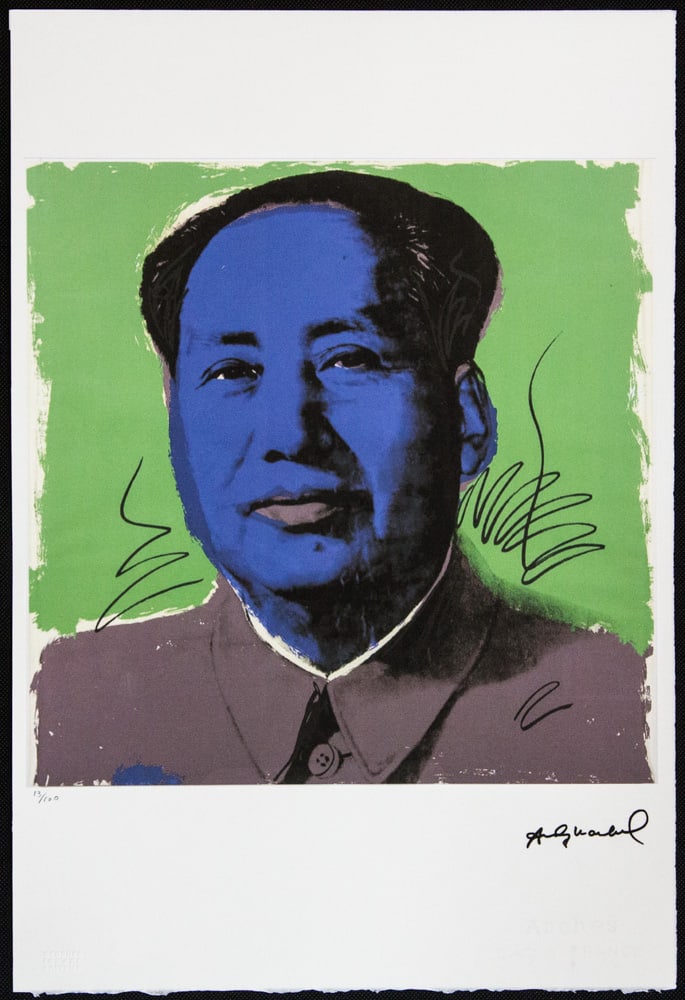 Andy Warhol 'Mao' - 2