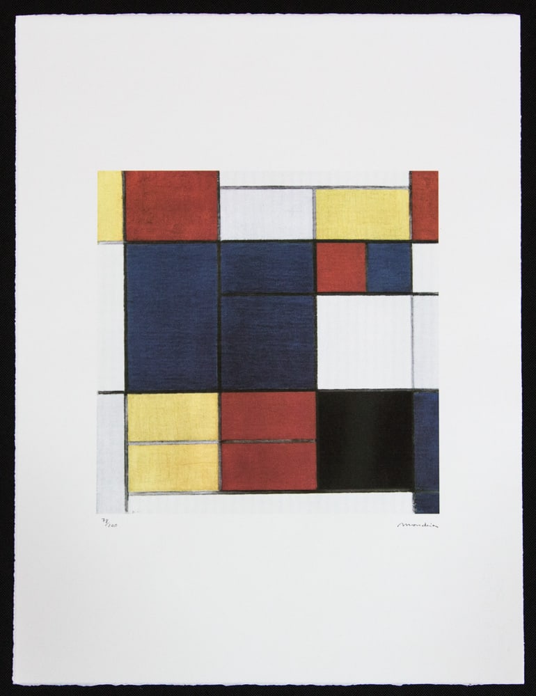 Piet Mondrian 'Composition C, 1920' - 2