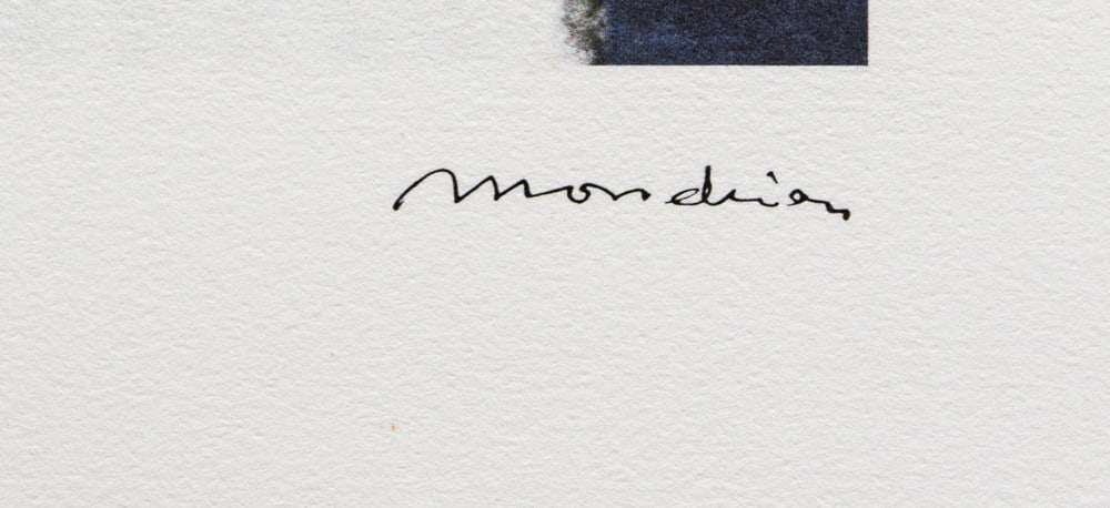 Piet Mondrian 'Composition C, 1920' - 4