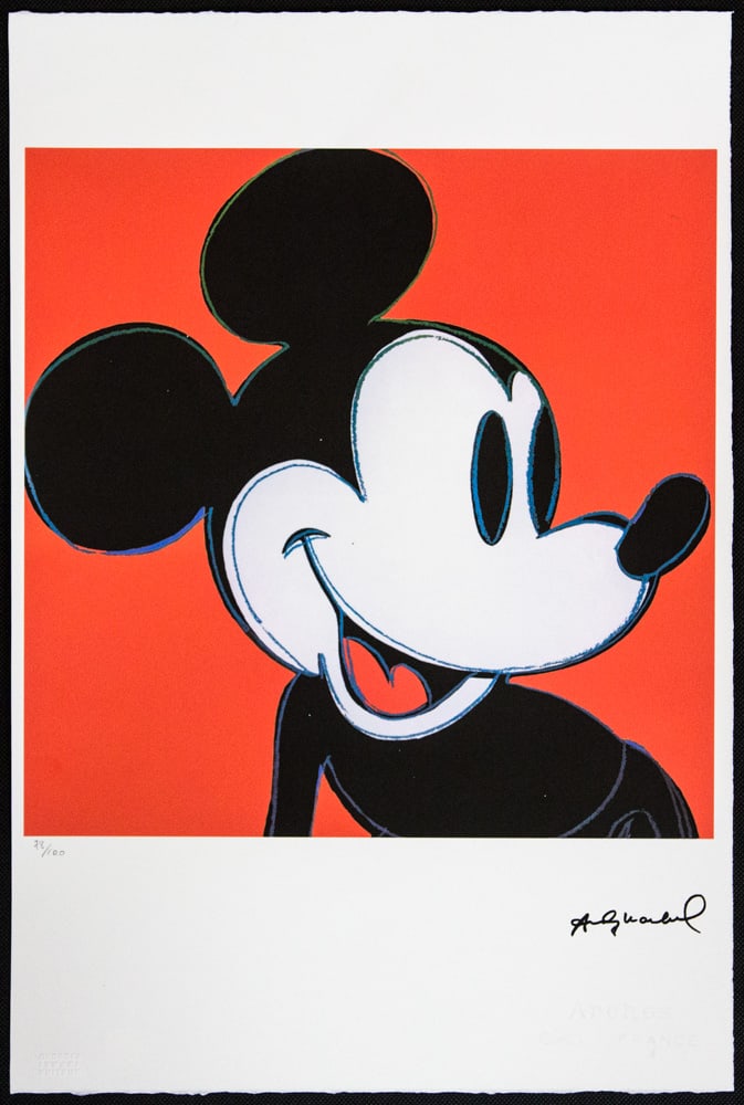 Andy Warhol 'Mickey Mouse' - 2