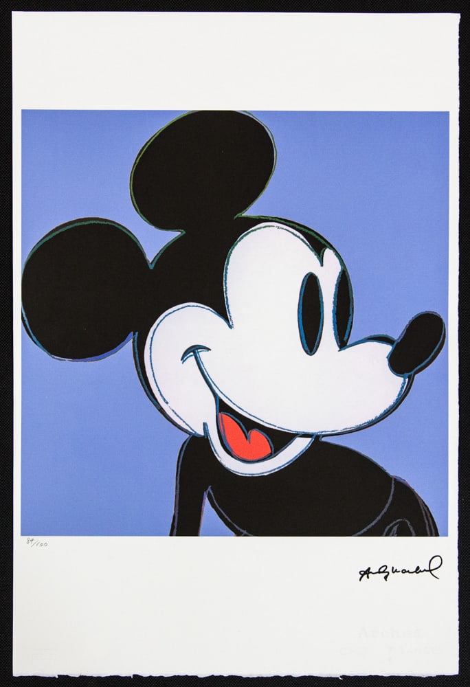 Andy Warhol 'Mickey Mouse' - 2
