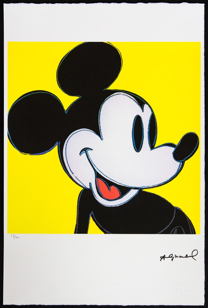 Andy Warhol 'Mickey Mouse' - 2