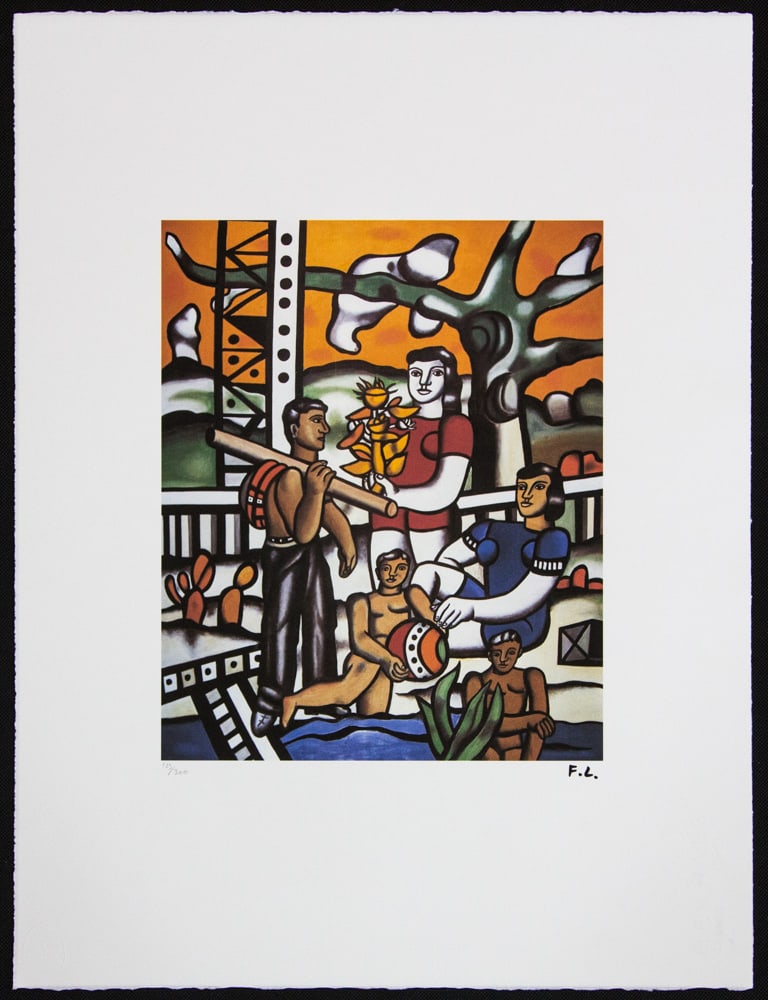 Fernand Leger 'The Camper' - 2