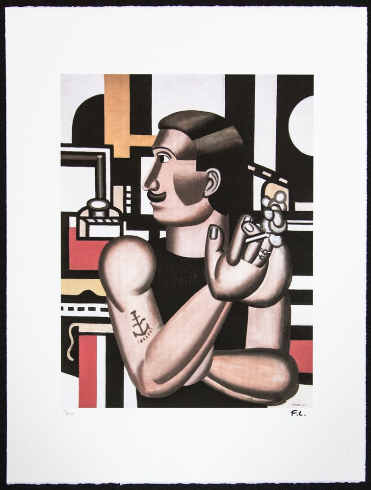 Fernand Leger 'The Mechanic' - 2