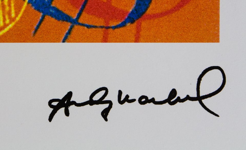 Andy Warhol 'Dollar Sign' - 2