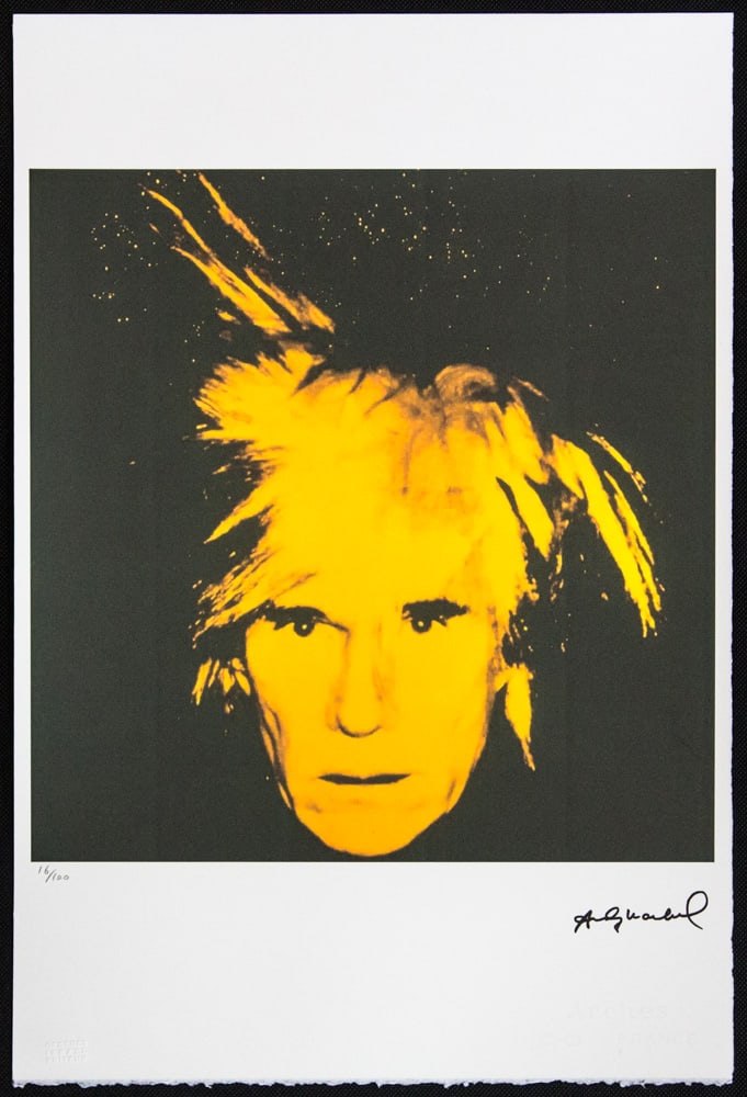 Andy Warhol 'Self-Portrait' - 2