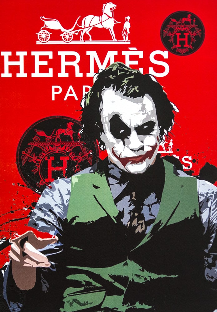 DEATH NYC SIGNED FINE ART PRINT W/COA: DEATH NYC Signed Fine Art Print with COA , DEATH NYC is a New York City-based street artist. Her pseudonym is an acronym for 'Don't Easily Abandon the Hope'. Print is blind stamped, comes with