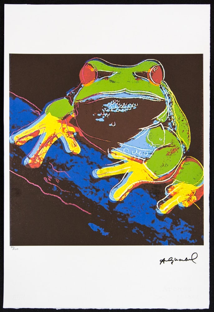 Andy Warhol 'Pine Barrens Tree Frog' - 2