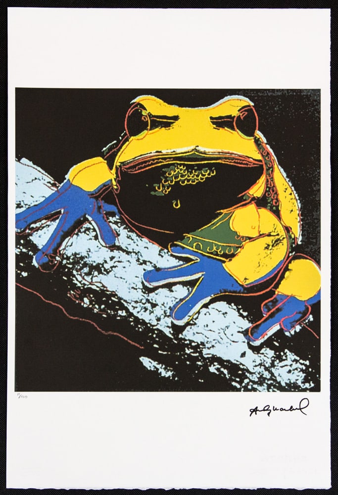 Andy Warhol 'Pine Barrens Tree Frog' - 2