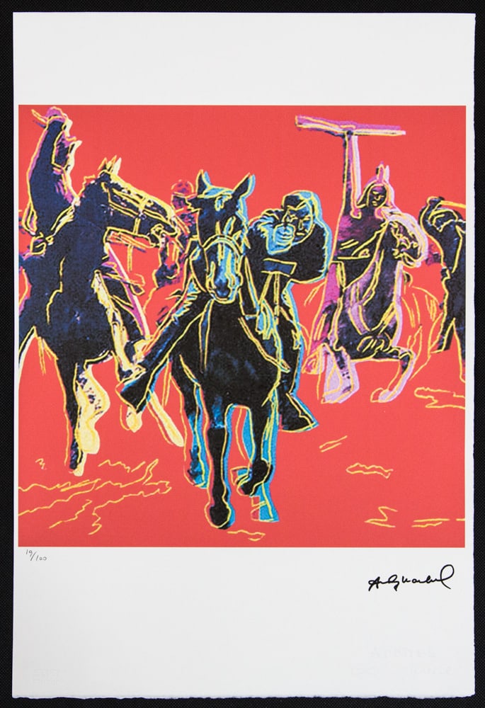 Andy Warhol 'Action Picture' - 2