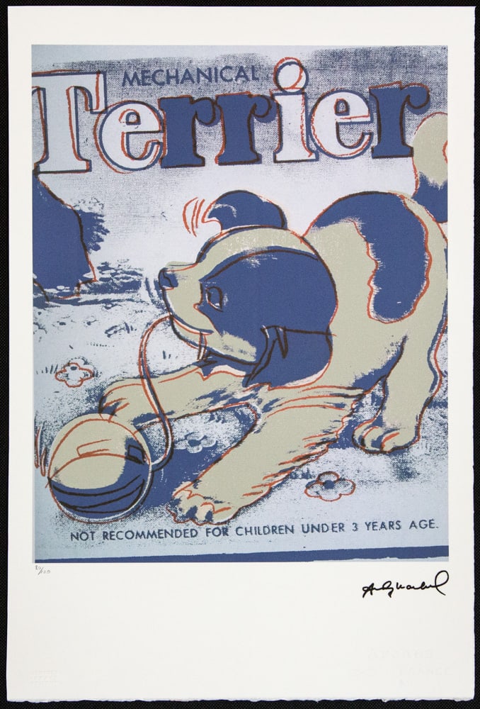 Andy Warhol 'Mechanical Terrier' - 2