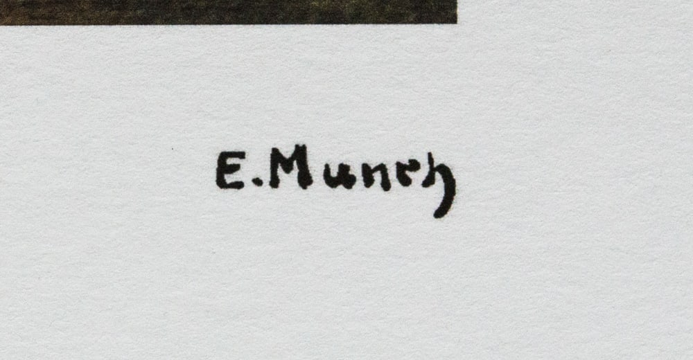 Edvard Munch 'Anxiety' - 3