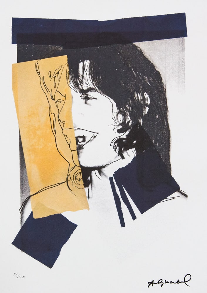 Andy Warhol 'Mick Jagger' (1 of 5)