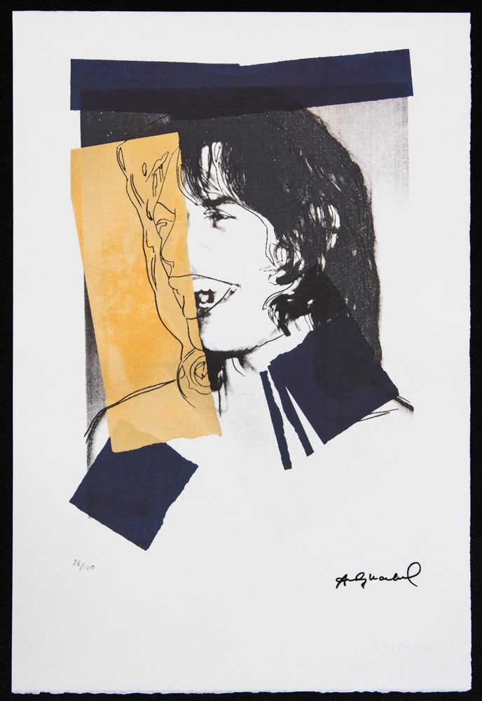 Andy Warhol 'Mick Jagger' - 2