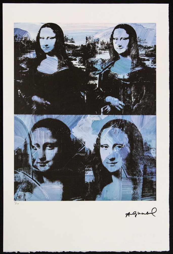 Andy Warhol 'Mona Lisa' - 2